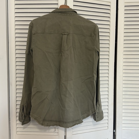 Hollister Army Green Jacket - Picture 3 of 3